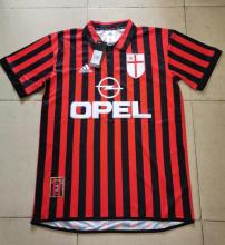 1999-2000 AC Milan Home Retro Jersey