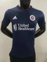 22/23 New England Revolution Home Blue Player Version Soccer Jersey  (jisu)