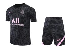 2022 PSG Training Jersey Black Training Tracksuit