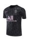 2022 PSG Jordan Training Jersey Black Color Fans Version