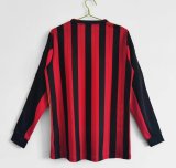 13/14 AC Milan Home Retro Jersey Long Sleeve