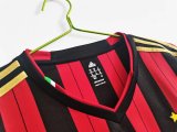 13/14 AC Milan Home Retro Jersey Long Sleeve