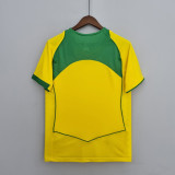 2004 Brazil Home Retro Jersey