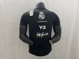 Real Madrid Y-3 Cotton T-shirt Black Color