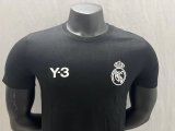Real Madrid Y-3 Cotton T-shirt Black Color
