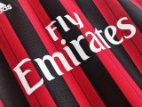 13/14 AC Milan Home Retro Jersey Long Sleeve