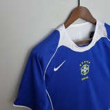 2004 Brazil Away Retro Jersey