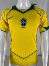 2004 Brazil Home Retro Jersey