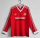 1983 Man United  Home Long Sleeve Retro Jersey