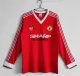 1983 Man United  Home Long Sleeve Retro Jersey