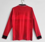 94/96 Man United  Home Long Sleeve Retro Jersey