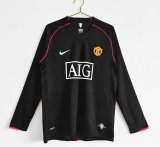 07-08 Man United Away Long Sleeve Retro Jersey