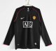07-08 Man United Away Long Sleeve Retro Jersey