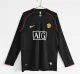 07-08 Man United Away Long Sleeve Retro Jersey