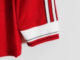 1986 Man United  Home Long Sleeve Retro Jersey