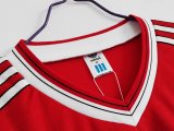 1986 Man United  Home Long Sleeve Retro Jersey