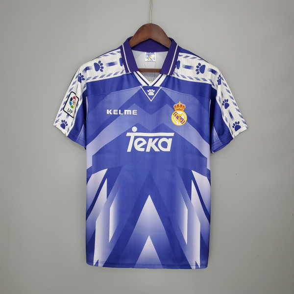 96/97 Real Madrid Away Retro Jersey