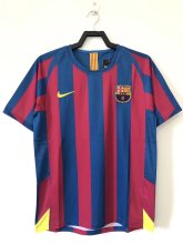 05-06 Barcelona Home Retro Jersey Lige Version