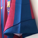 05-06 Barcelona Home Retro Jersey Lige Version