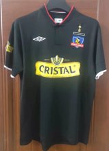 2013 Colo-Colo Away Black Retro Soccer Jersey