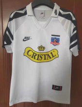 1995 Colo-Colo Home White Retro Soccer Jersey