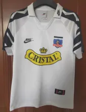1995 Colo-Colo Home White Retro Soccer Jersey