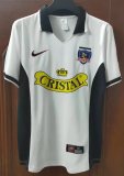 97/99 Colo-Colo Home White Retro Soccer Jersey