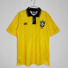 91/93  Brazil Home Retro Jersey