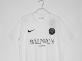 20 PSG BALMAIN Training Jersey White Color Fans Version