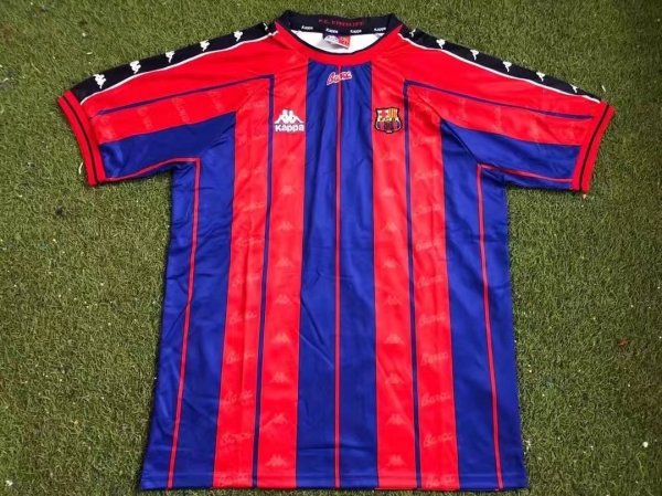 97/98 Barcelona Home Retro Jersey