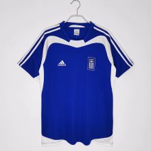 2004 Greece Away Soccer Jersey Fans Version