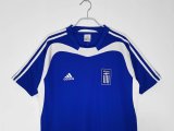2004 Greece Away Soccer Jersey Fans Version