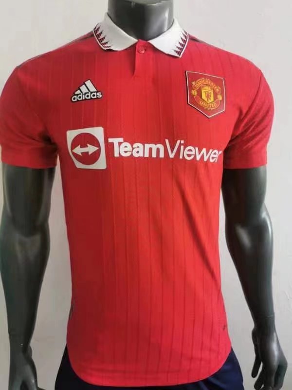 22/23 Man United Home Jersey Player Version 1:1 Quality