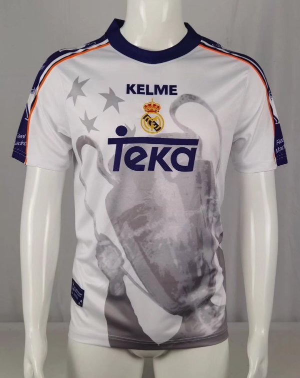 97/98 Real Madrid COPA EUROPA  Retro Jersey