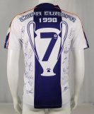 97/98 Real Madrid COPA EUROPA  Retro Jersey