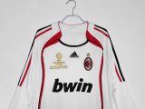 06/07 AC Milan Away Retro Jersey Long Sleeve
