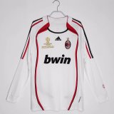 06/07 AC Milan Away Retro Jersey Long Sleeve