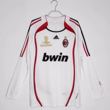 06/07 AC Milan Away Retro Jersey Long Sleeve