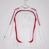 06/07 AC Milan Away Retro Jersey Long Sleeve