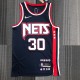 NBA Season 2022 75th Anniversary Brooklyn Nets Black #30 CURRY Jersey High Quality Name and Number Print