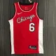 NBA Men 75th Anniversary Season 2022 Chicago Bulls Red #6 CARUSO Jersey High Quality Name and Number Print