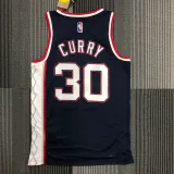 NBA Season 2022 75th Anniversary Brooklyn Nets Black #30 CURRY Jersey High Quality Name and Number Print