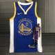 NBA Men 75th Anniversary Golden State Warriors Blue V-neck #0 PAYTON II Jersey High Quality Name and Number Print