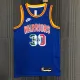 NBA Men Season 2022 Golden State Warriors Mexico Version Retro Blue #30 CURRY Jersey High Quality Name and Number Print