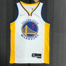 NBA Men 75th Anniversary Season 2022 Golden State Warriors Mexico Version White #95 TOSCANO Jersey High Quality Name and Number Print