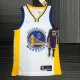 NBA Men 75th Anniversary Golden State Warriors White V-neck #0 PAYTON II Jersey High Quality Name and Number Print