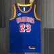 NBA Men Golden State Warriors Retro Blue #23 GREEN Jersey High Quality Name and Number Print