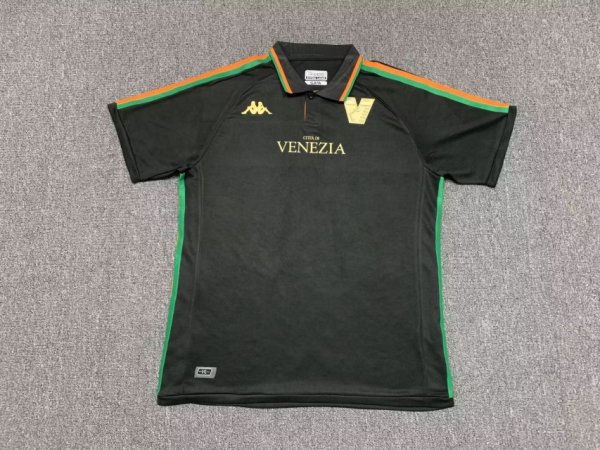 22/23 Venezia FC Home Black Fans Soccer Jersey