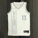 NBA Men 75th Anniversary Oklahoma City Thunder City Version White #13 GEORGE Jersey High Quality Name and Number Print