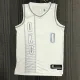 NBA Men 75th Anniversary Oklahoma City Thunder City Version White #0 WESTBROOK Jersey High Quality Name and Number Print